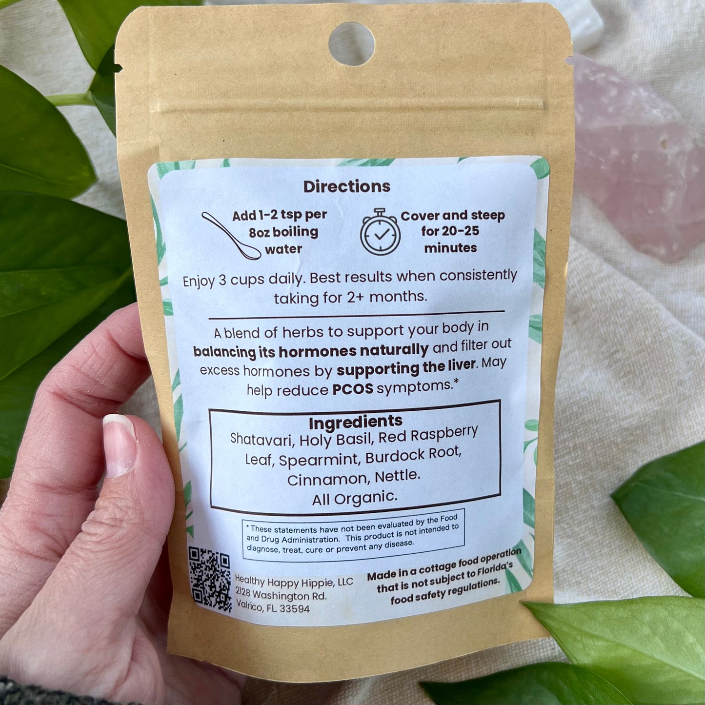 Happy Hormones • Herbal Tea for Hormone Health