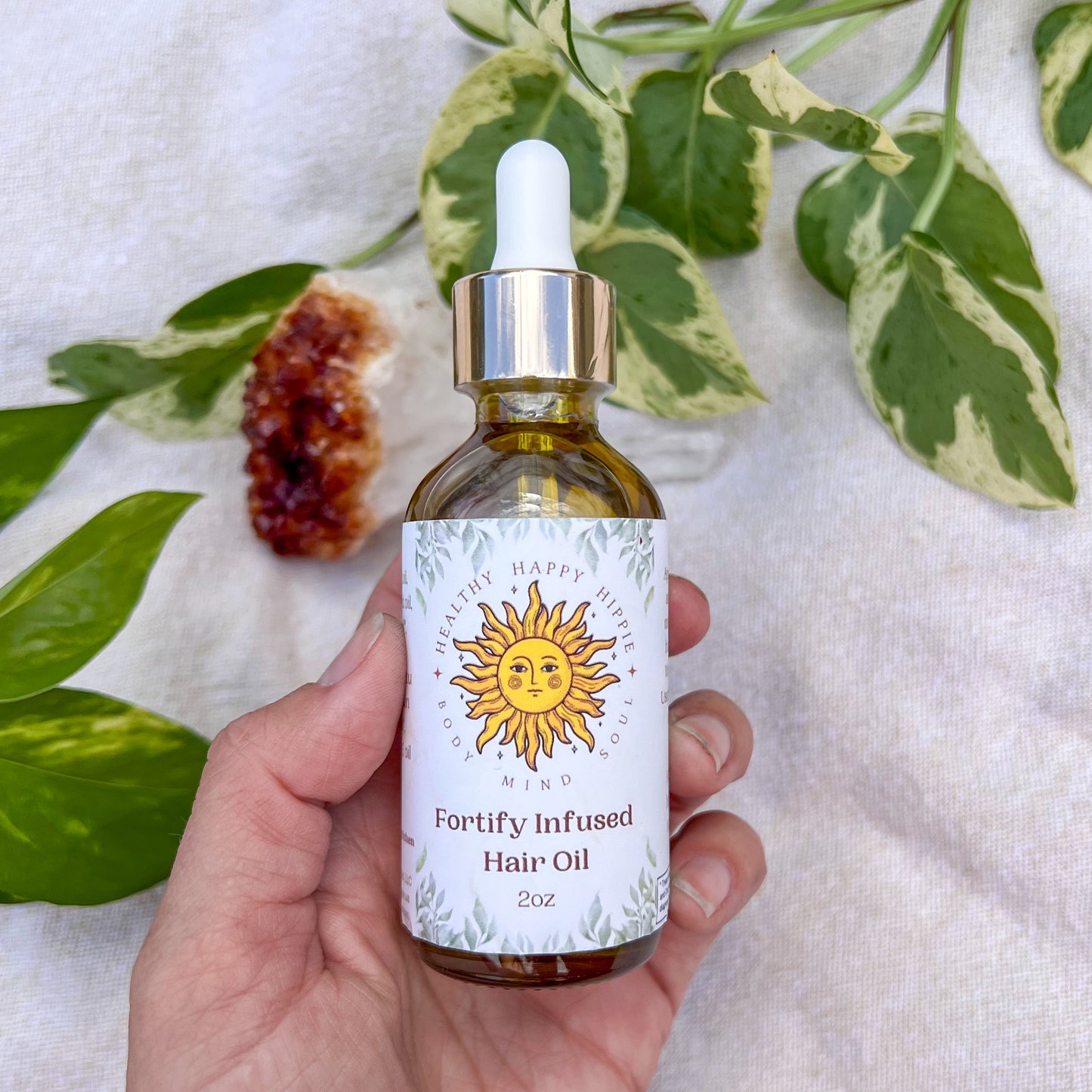 Fortify Herbal Infused Hair Oil - Strength & Growth