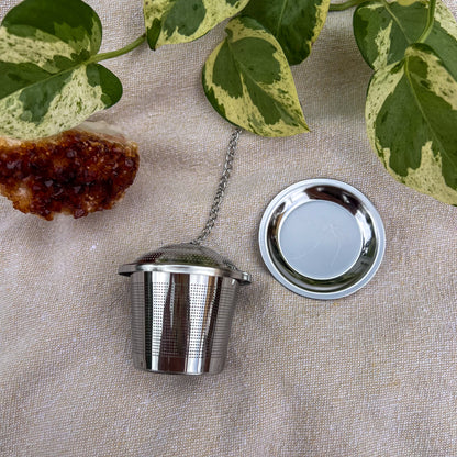 Loose Leaf Tea Strainer - Silver