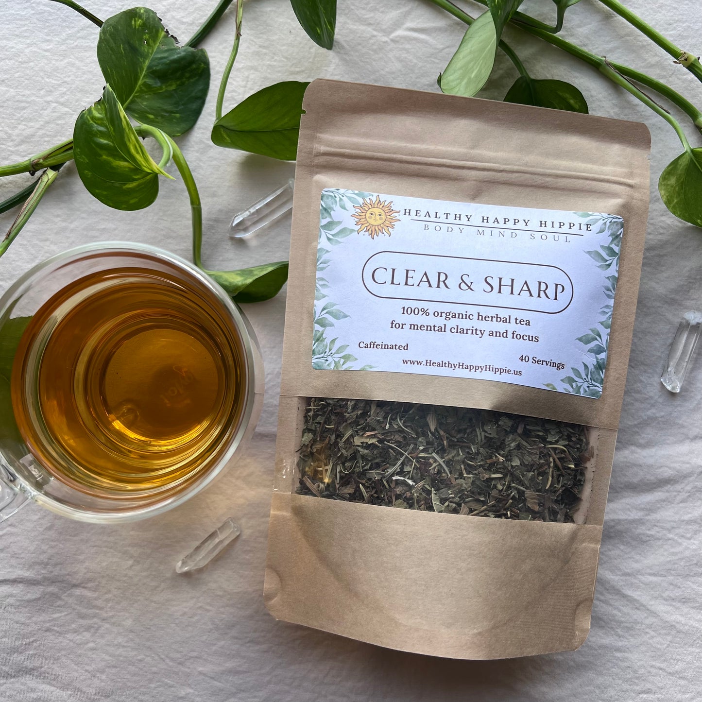 Clear & Sharp | Loose Leaf Herbal Tea